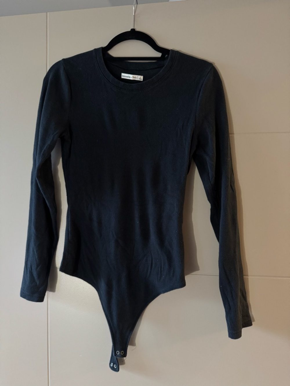 Black Long Sleeve Bodysuit